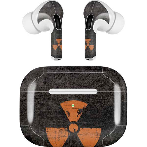 Radioactivity Black AirPods Pro 2nd Gen Skin