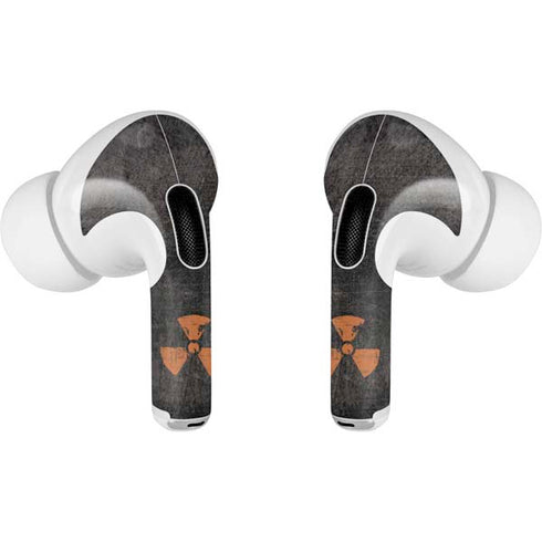 Radioactivity Black AirPods Pro 2nd Gen Skin