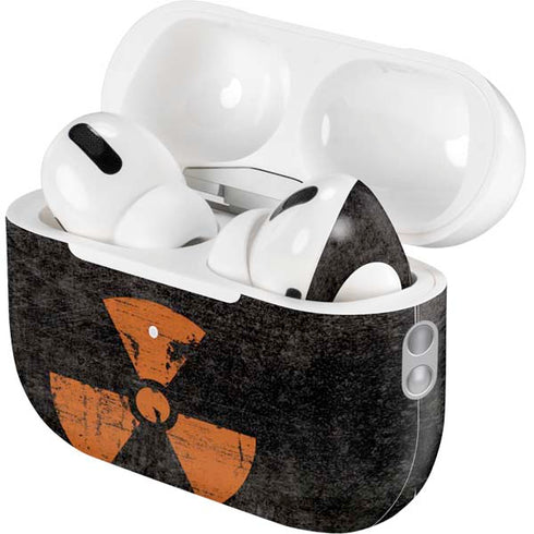 Radioactivity Black AirPods Pro 2nd Gen Skin