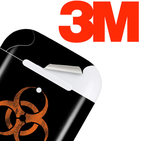 Radioactivity Black Apple AirPods 2 Skin