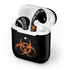 Radioactivity Black Apple AirPods 2 Skin