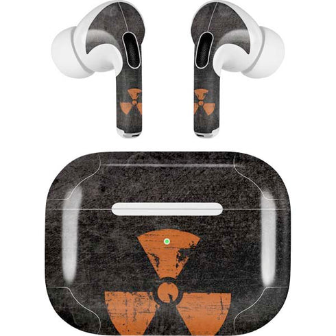 Radioactivity Black Apple AirPods Pro Skin