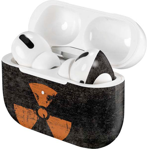 Radioactivity Black Apple AirPods Pro Skin