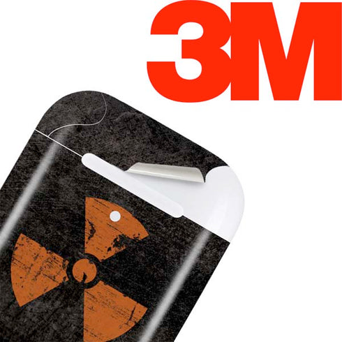Radioactivity Black Apple AirPods Skin
