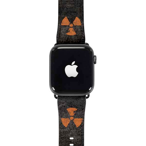 Radioactivity Black Apple Watch Band 38-40mm
