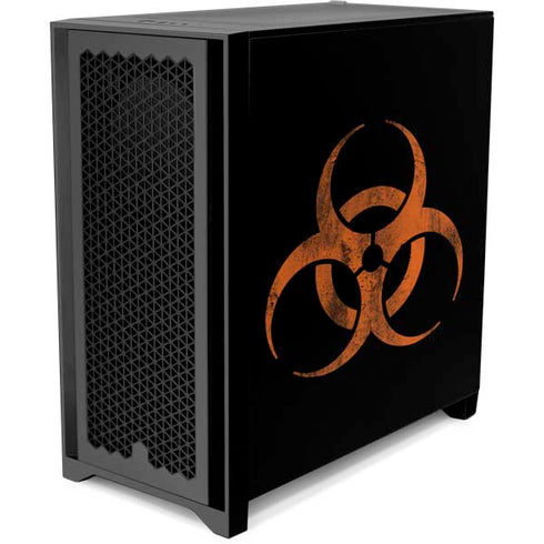 Radioactivity Black Corsair 4000D Tempered Glass Mid-Tower ATX Case Skin