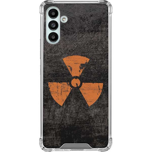 Radioactivity Black Galaxy A13 5G Clear Case