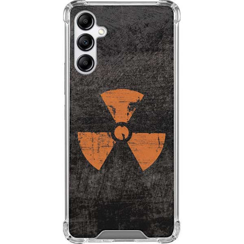 Radioactivity Black Galaxy A14 5G Clear Case