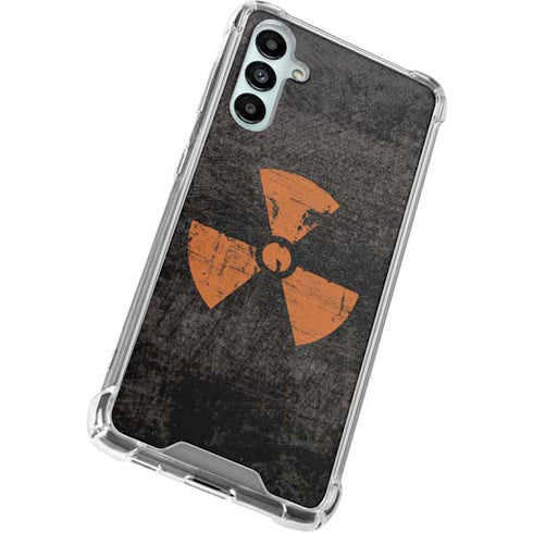 Radioactivity Black Galaxy A14 5G Clear Case
