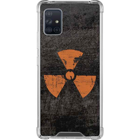 Radioactivity Black Galaxy A51 5G Clear Case