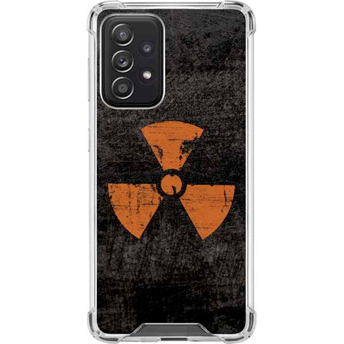 Radioactivity Black Galaxy A52 5G Clear Case