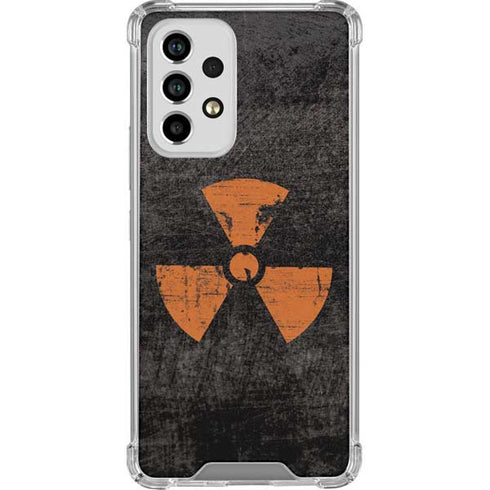 Radioactivity Black Galaxy A53 5G Clear Case