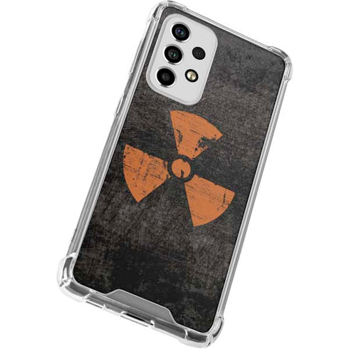 Radioactivity Black Galaxy A53 5G Clear Case