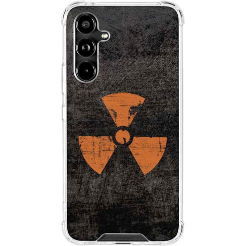 Radioactivity Black Galaxy A54 5G Clear Case