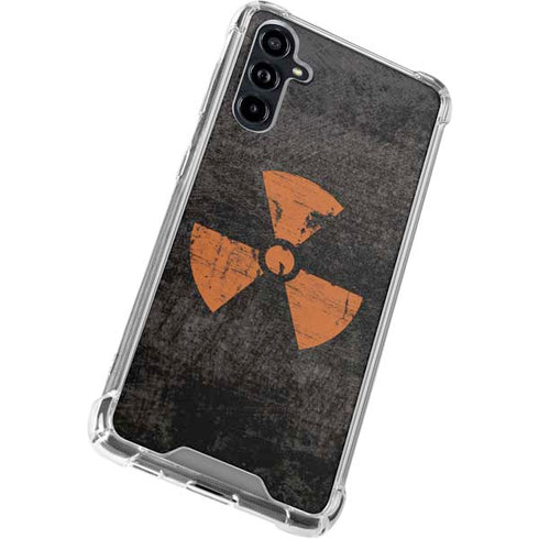 Radioactivity Black Galaxy A54 5G Clear Case
