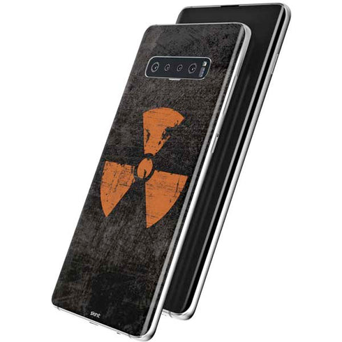 Radioactivity Black Galaxy S10 Skin