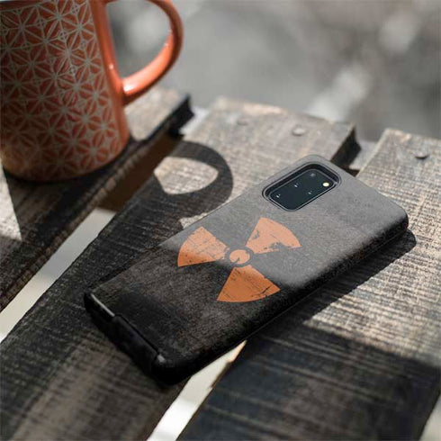 Radioactivity Black Galaxy S20 Plus Pro Case