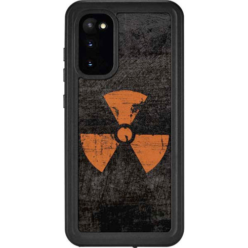 Radioactivity Black Galaxy S20 Waterproof Case