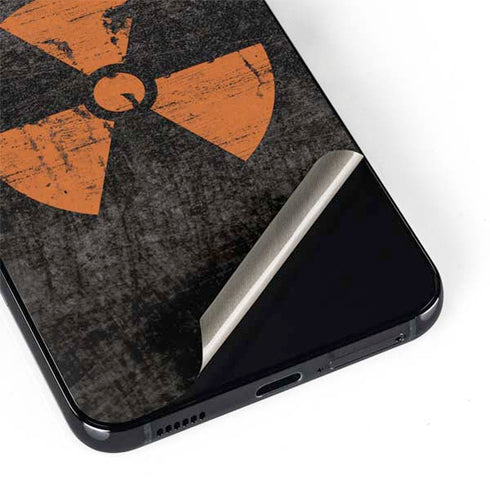 Radioactivity Black Galaxy S22 Skin