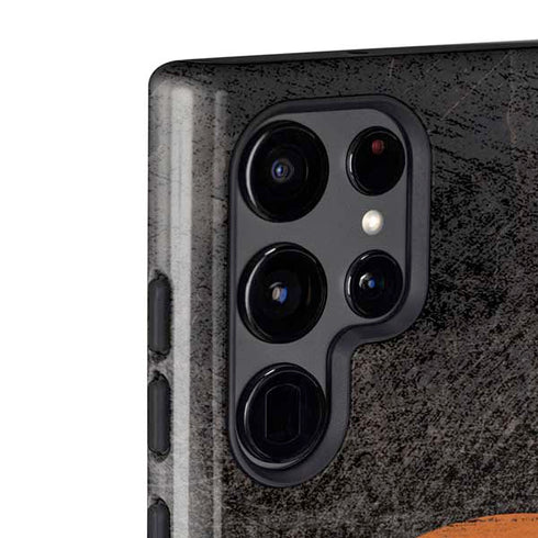 Radioactivity Black Galaxy S22 Ultra Pro Case