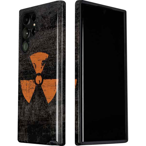 Radioactivity Black Galaxy S22 Ultra Pro Case