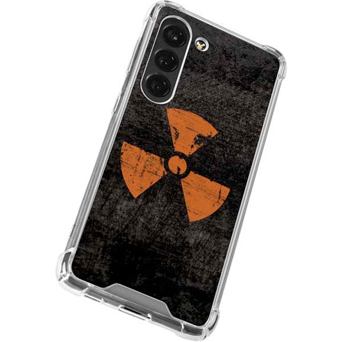Radioactivity Black Galaxy S23 Clear Case