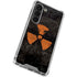 Radioactivity Black Galaxy S23 Clear Case