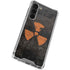 Radioactivity Black Galaxy S23 Plus Clear Case