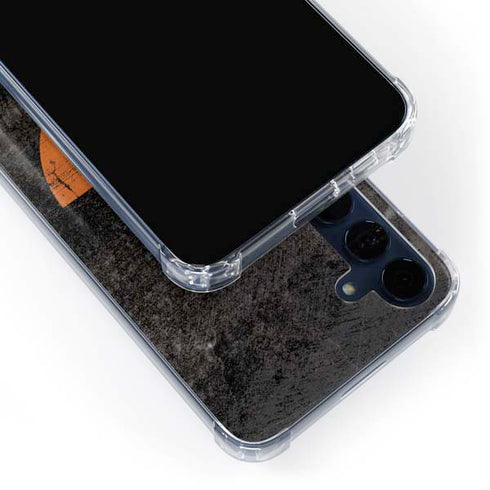 Radioactivity Black Galaxy S24 Clear Case