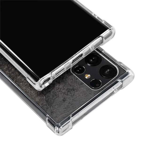 Radioactivity Black Galaxy S24 Ultra Clear Case