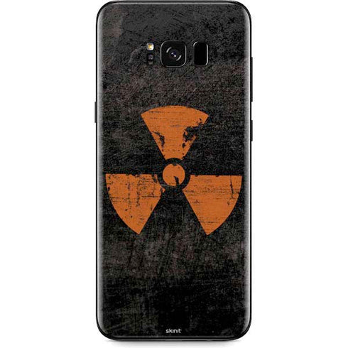 Radioactivity Black Galaxy S8 Skin