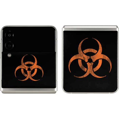 Radioactivity Black Galaxy Z Flip3 5G Skin