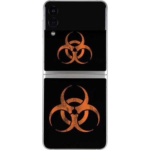 Radioactivity Black Galaxy Z Flip3 5G Skin