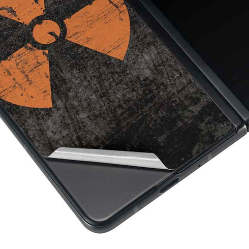 Radioactivity Black Galaxy Z Fold4 5G Skin