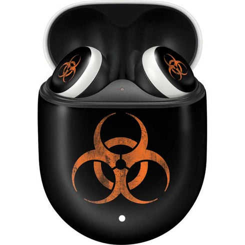 Radioactivity Black Google Pixel Buds Skin