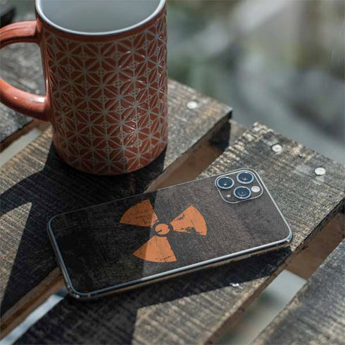 Radioactivity Black iPhone 11 Pro Max Skin