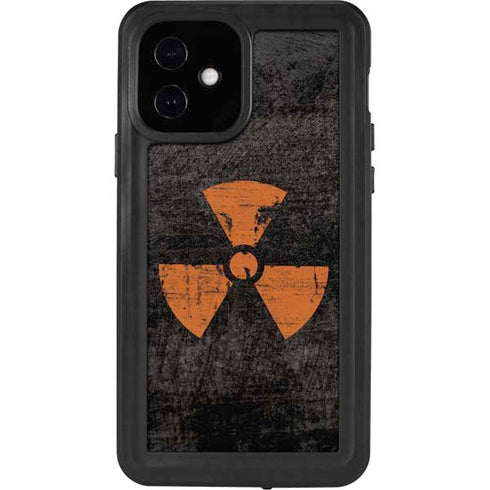 Radioactivity Black iPhone 12 Waterproof Case
