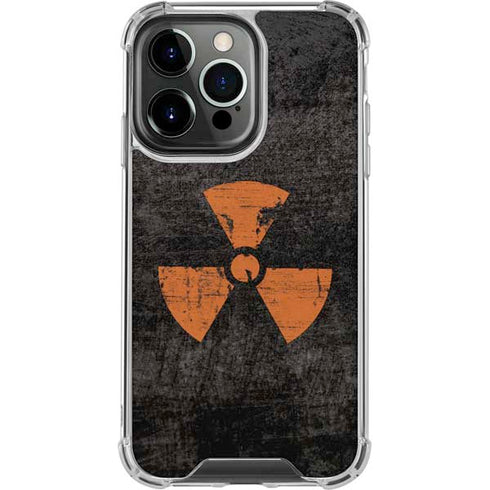 Radioactivity Black iPhone 13 Pro Clear Case