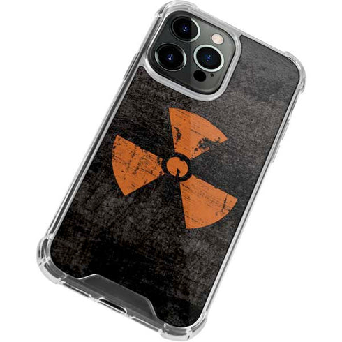 Radioactivity Black iPhone 13 Pro Clear Case
