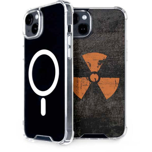 Radioactivity Black iPhone 15 Plus MagSafe Case