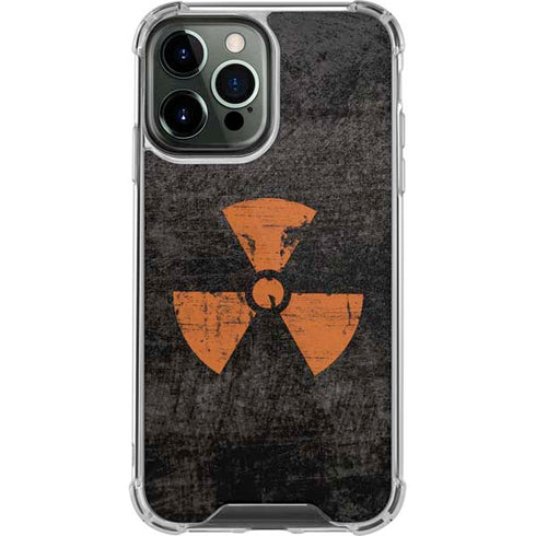 Radioactivity Black iPhone 14 Pro Max Clear Case
