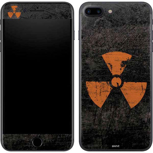 Radioactivity Black iPhone 8 Plus Skin