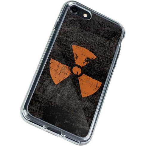 Radioactivity Black iPhone SE (2nd & 3rd Gen) Clear Case