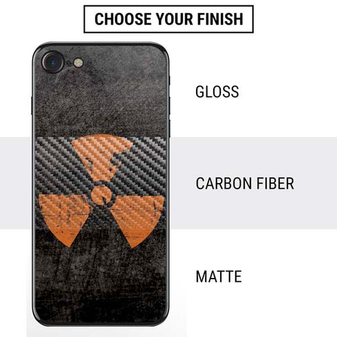 Radioactivity Black iPhone SE (2nd & 3rd Gen) Skin