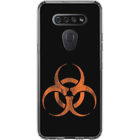 Radioactivity Black LG K51/Q51 Clear Case