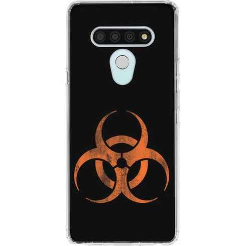 Radioactivity Black LG Stylo 6 Clear Case