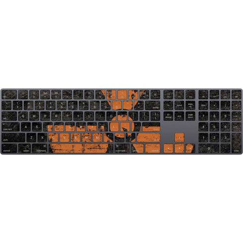 Radioactivity Black Magic Keyboard with Numeric Keypad Skin