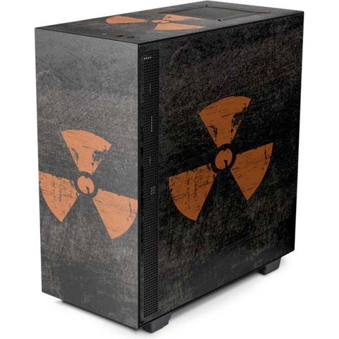 Radioactivity Black NZXT H510 Compact ATX Mid-Tower Case Skin