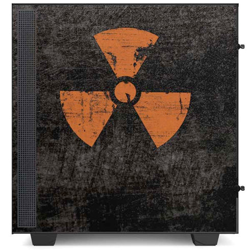 Radioactivity Black NZXT H510 Compact ATX Mid-Tower Case Skin