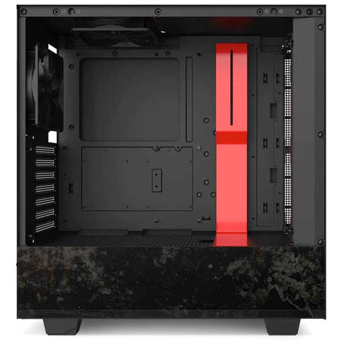 Radioactivity Black NZXT H510 Compact ATX Mid-Tower Case Skin